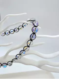 Чокер со стеклянными бусинами День