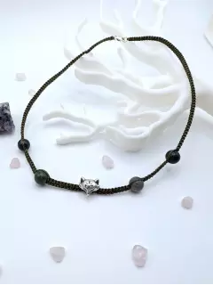 Чокер "Лис" с агатом