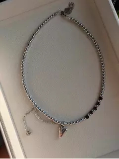 Колье "О любви" с гранатом