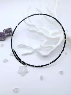 Колье "Ночное небо. Звезда" из кварца