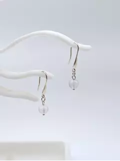 Серьги с лунным камнем