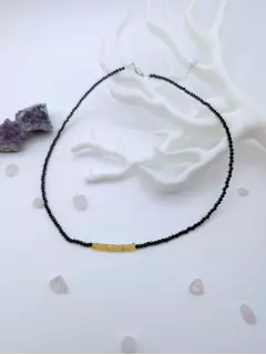 Чокер "Опаловый. Ночь"