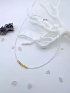 Чокер "Опаловый. День"