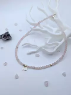 Чокер "Кош" из розового кварца