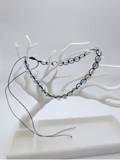 Чокер со стеклянными бусинами День