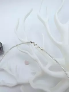 Чокер из чешского бисера и содалита