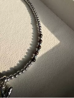 Колье "О любви" с гранатом